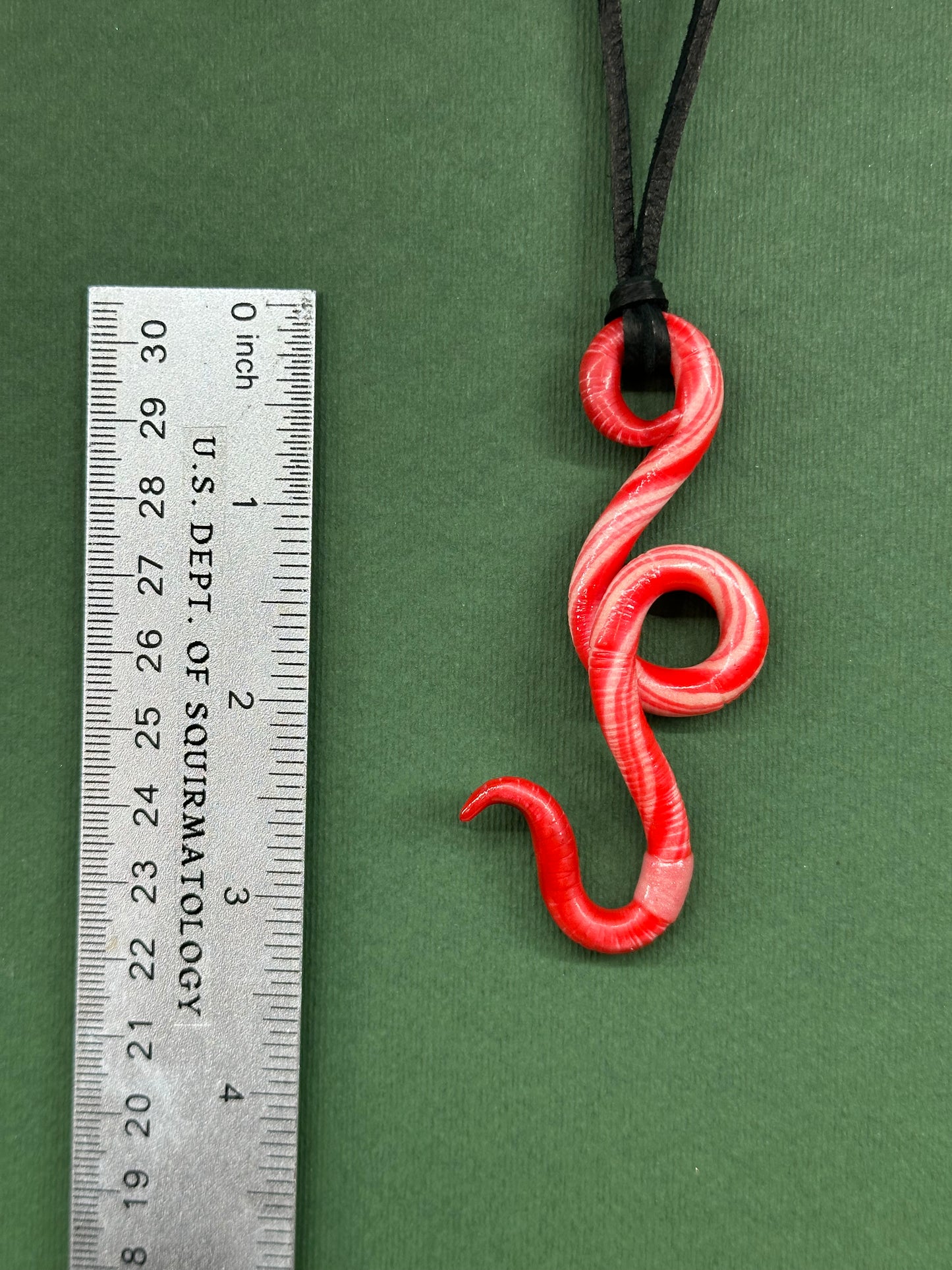 Squirminator - Worm Pendant 9