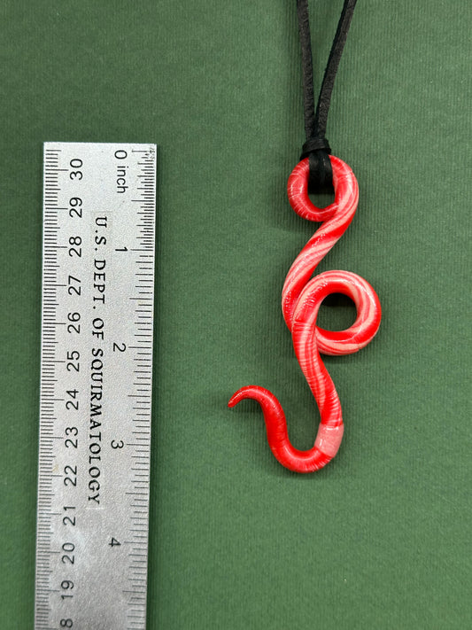 Squirminator - Worm Pendant 9