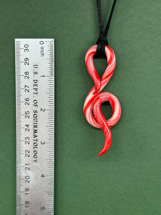 Squiggward - Worm Pendant 10