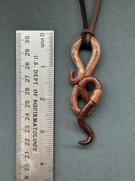 Bella Squarm - Worm Pendant 31