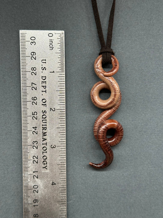 Gary - Worm Pendant 23