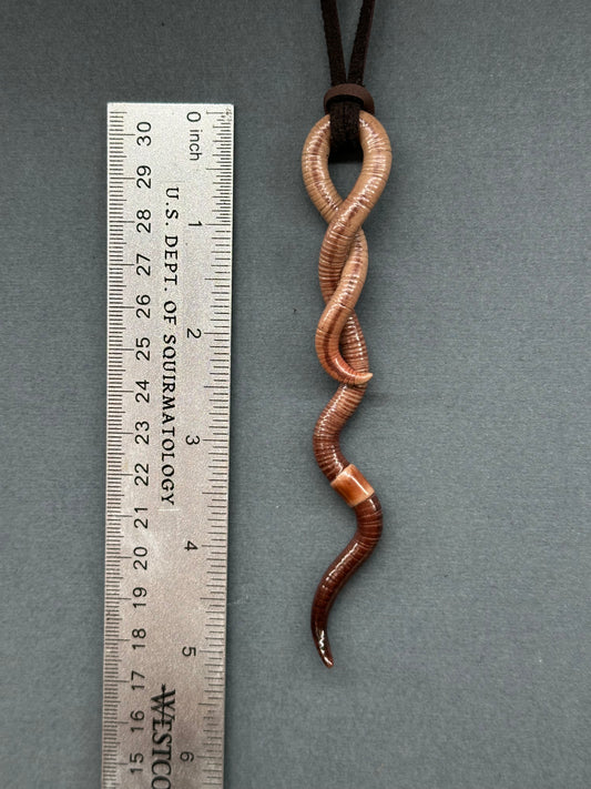 Sir Squiggleton IV - Worm Pendant 14