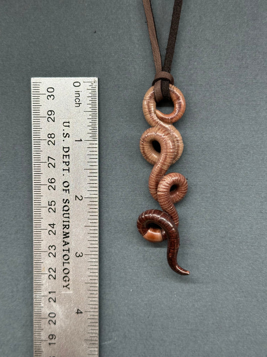 Camerworm Diaz - Worm Pendant 11