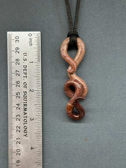 Squirminator - Worm Pendant 9