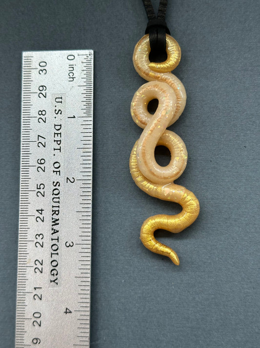 Kyle - Opal Worm Pendant 4