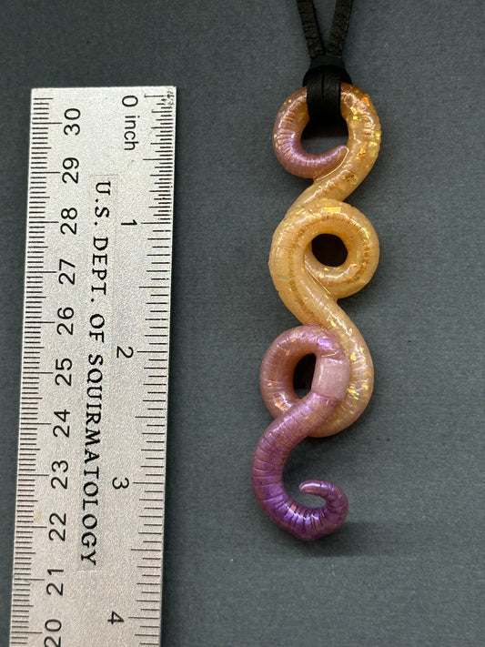 Padme Wormidala - Opal Worm Pendant 2