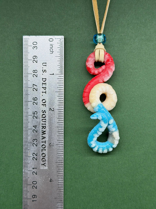 Squirminator - Popsquiggle Bomb Pop Worm Pendant 9