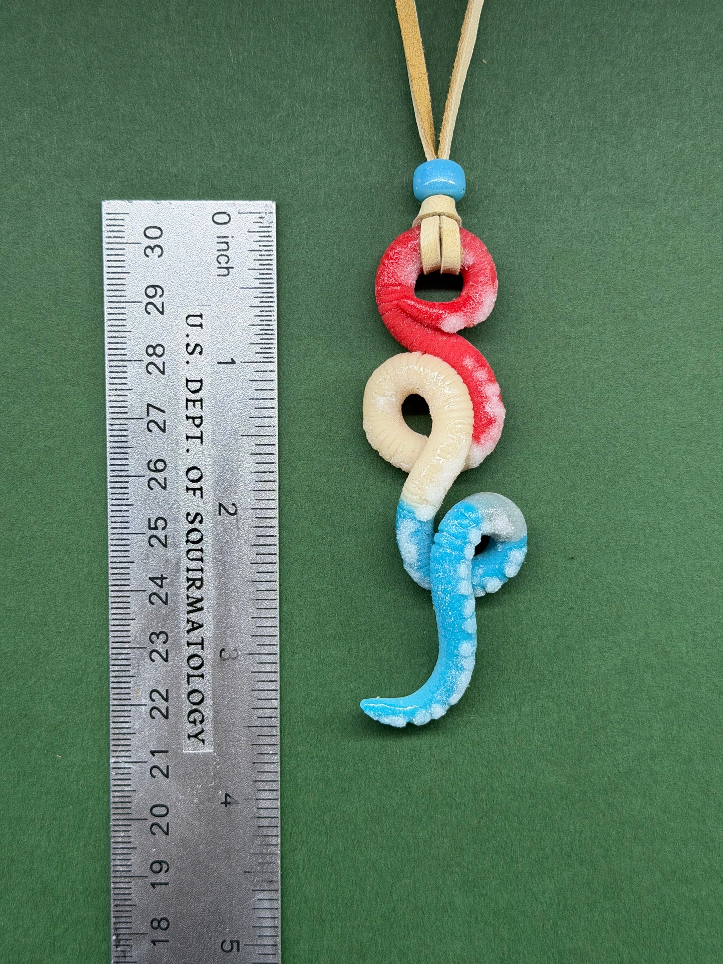 Wormona Ryder - Popsquiggle Bomb Pop Worm Pendant 7