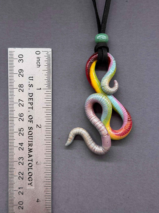 Franklin D. Rosewormvelt - Insquirmary Worm Pendant 2