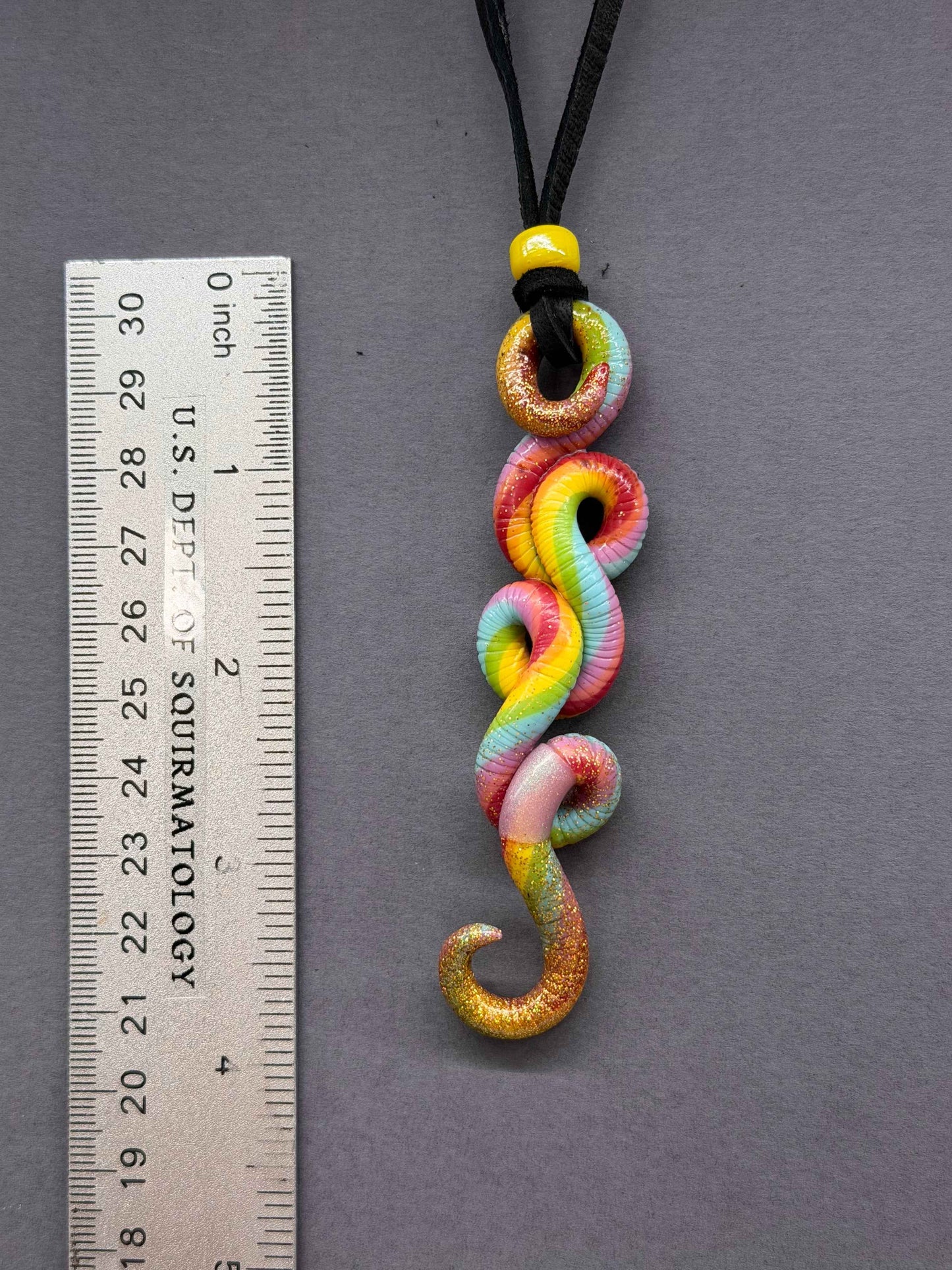 Julius Caesworm - Insquirmary Worm Pendant 5