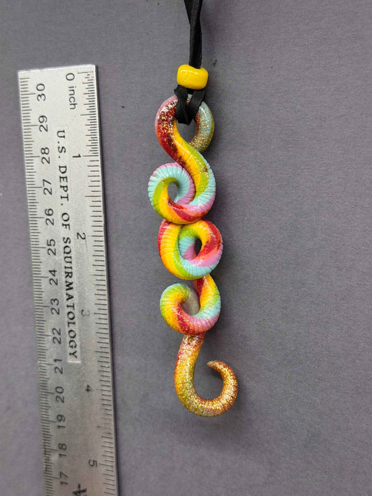 Julius Caesworm - Insquirmary Worm Pendant 5