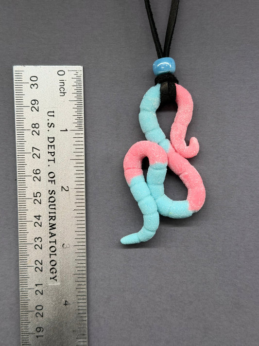 Squirmanda - Gummy Worm Pendant 12