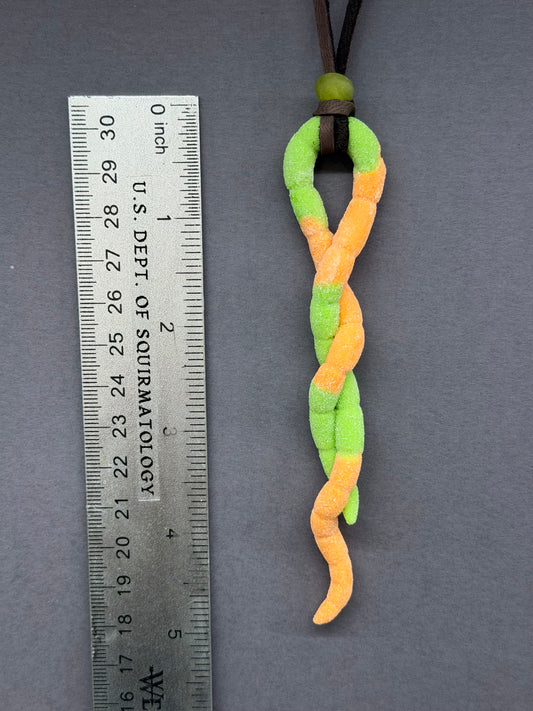 Squirmberly - Gummy Worm Pendant 18