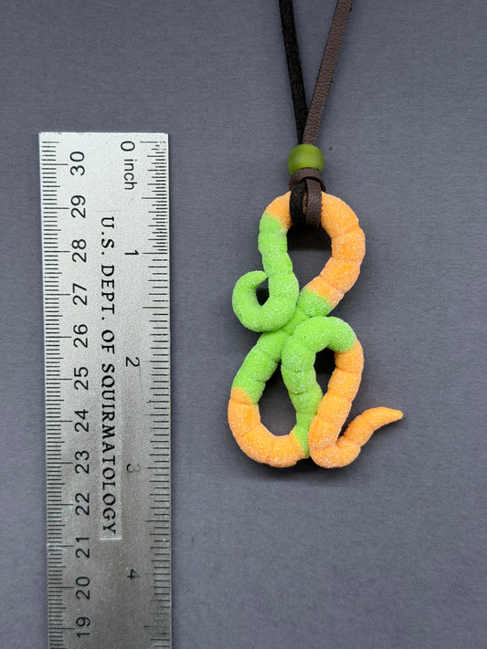 Wormantha - Gummy Worm Pendant 19