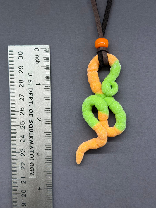 Patricia - Gummy Worm Pendant 21