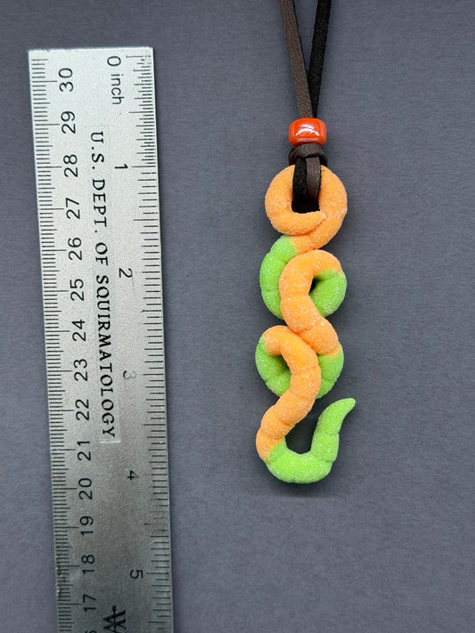 Gary - Gummy Worm Pendant 23