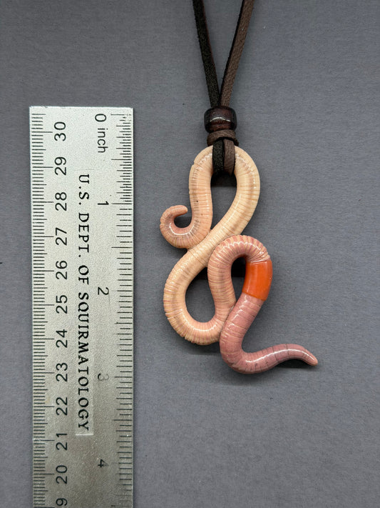 Squiggolas Cage - Classic Crawler Worm Pendant 41
