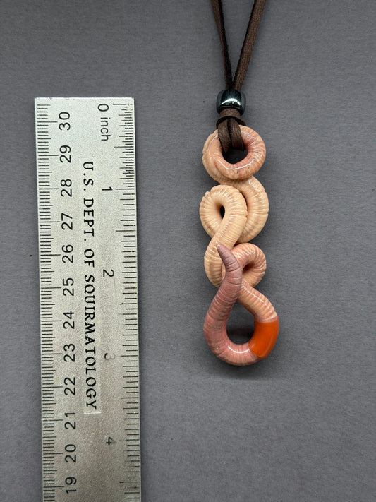 Gandalf the Brown - Classic Crawler Worm Pendant 43