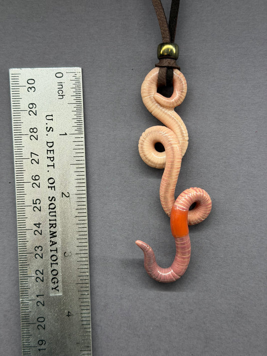 Perigworm Took - Classic Crawler Worm Pendant 44