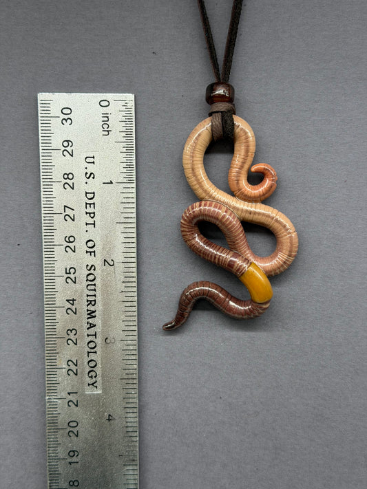 Marcus - Classic Crawler Worm Pendant 46