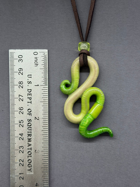 Felipe Carvalho - Glow-in-The-Dark Worm Pendant 59