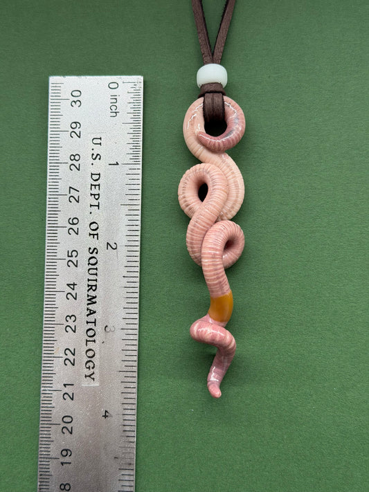 David Burrowie - Worm Pendant 99