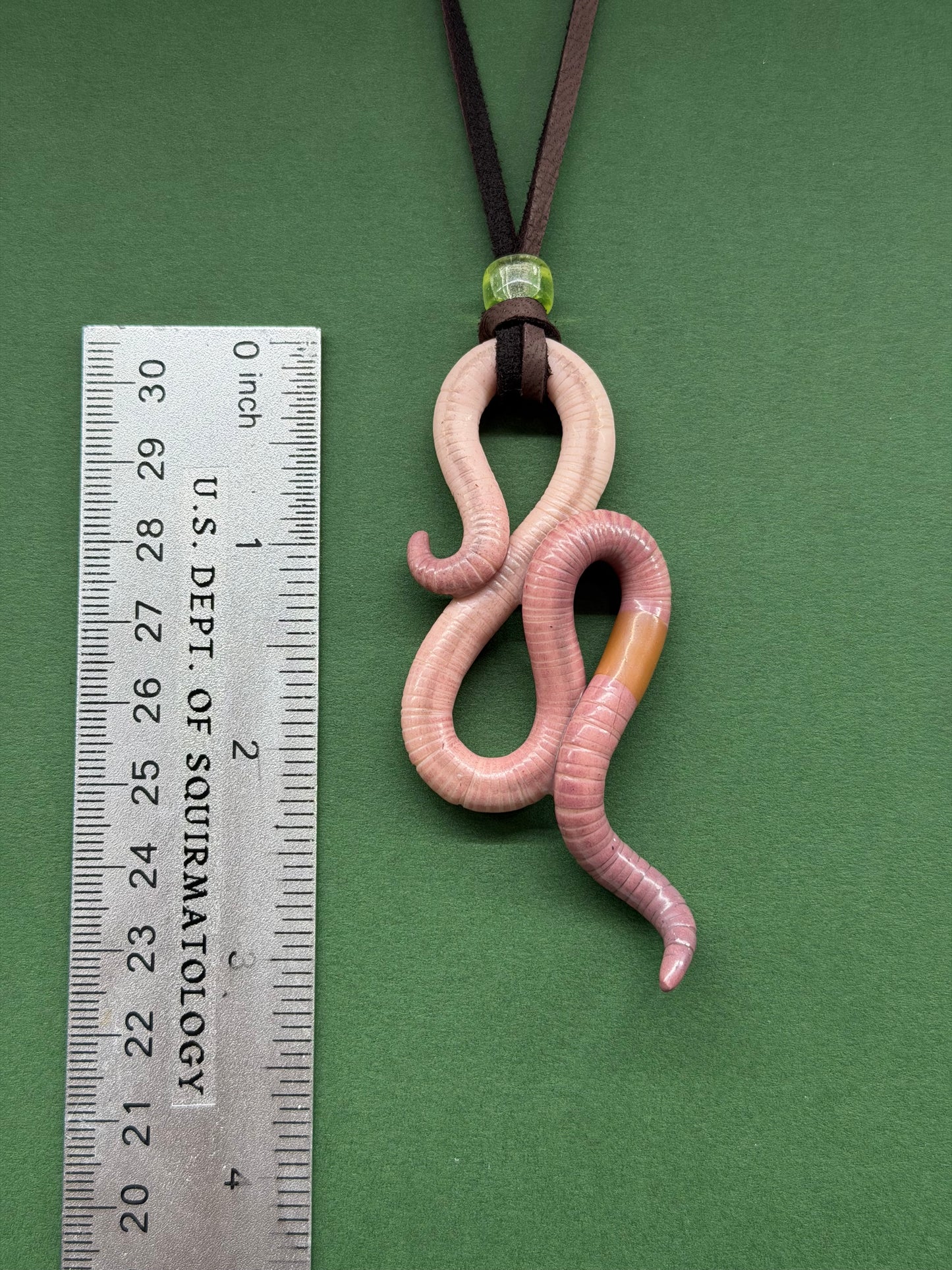 Taylor Squished - Worm Pendant 98