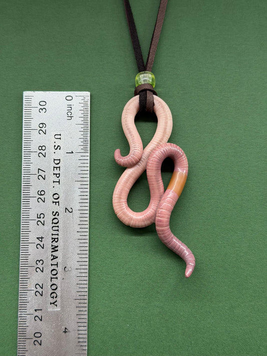 Taylor Squished - Worm Pendant 98