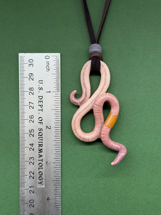 Harriet Tubworm - Worm Pendant 105