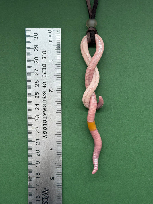 Jules Verme - Worm Pendant 106