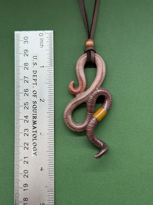 Bruce Wigglis - Worm Pendant 96