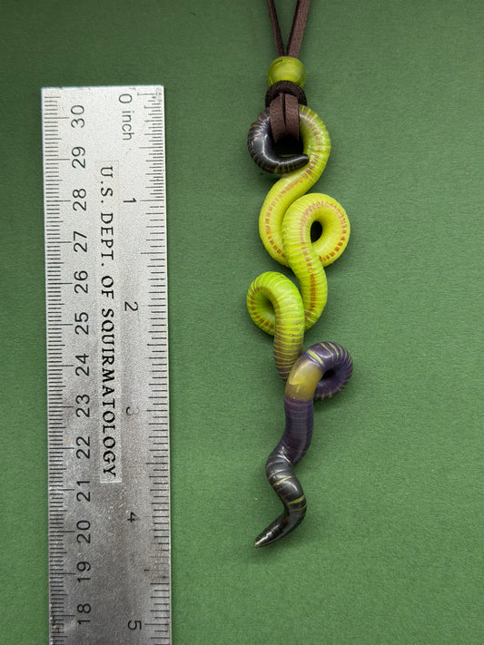 Arther Mwormgan - Worm Pendant 87