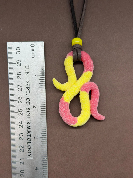 Brianna - Gummy Worm Pendant 28