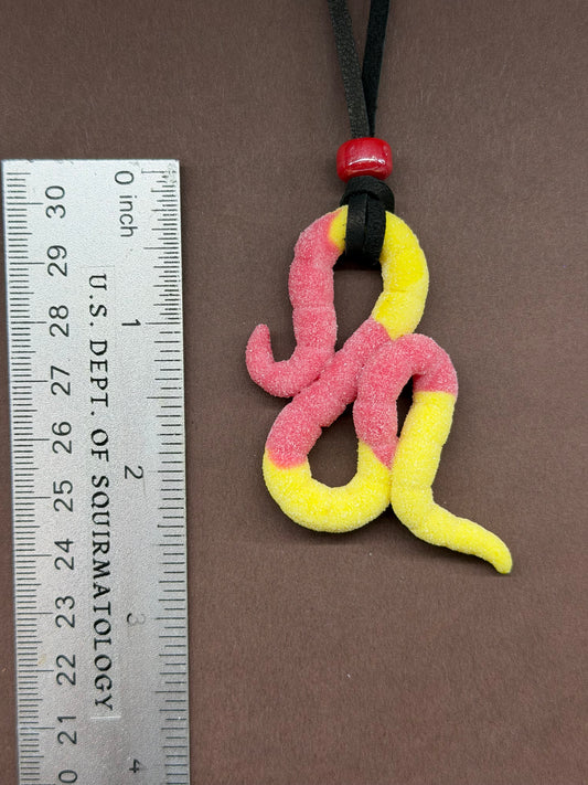 Gary - Gummy Worm Pendant 23