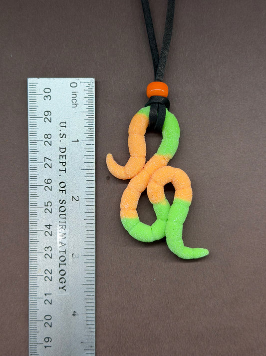 Squirmberly - Gummy Worm Pendant 18