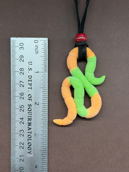 Wormantha - Gummy Worm Pendant 19