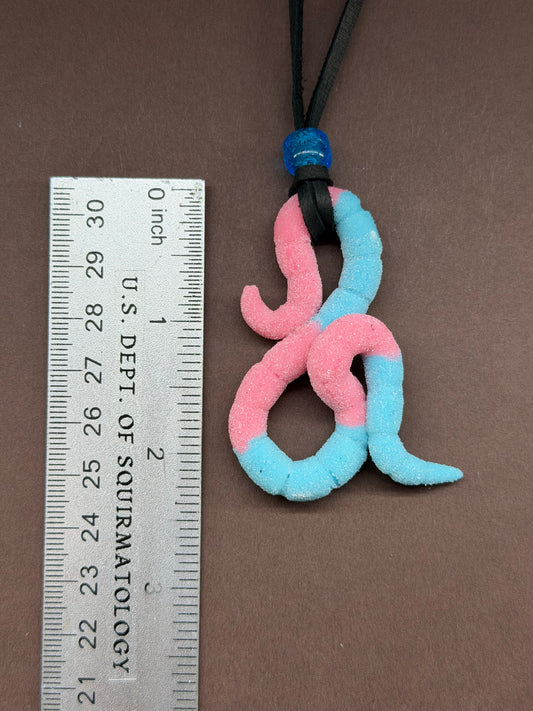 Camerworm Diaz - Gummy Worm Pendant 11