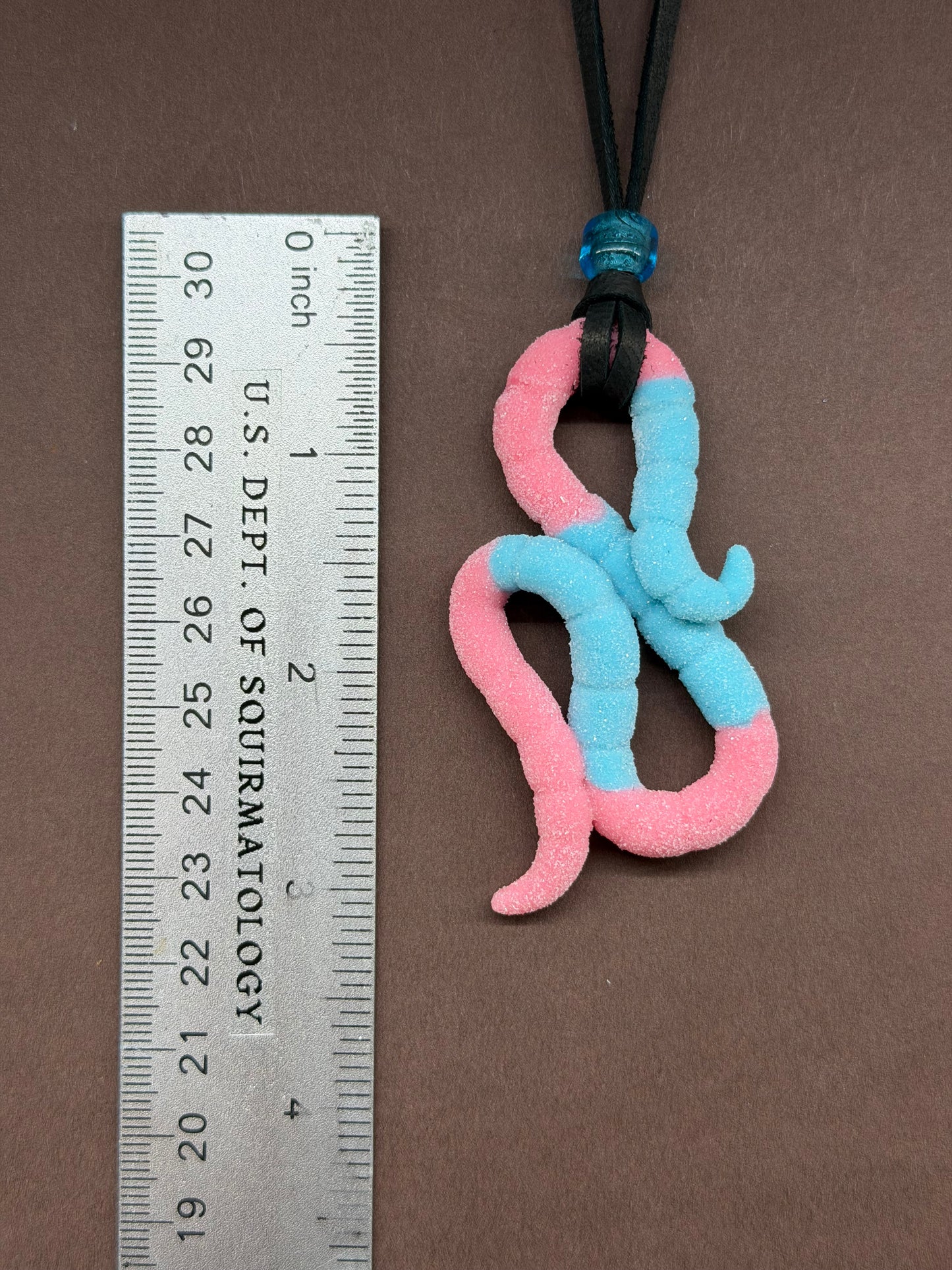 Squirmanda - Gummy Worm Pendant 12