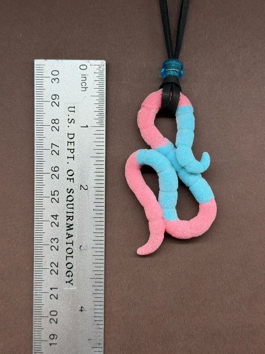Squirmanda - Gummy Worm Pendant 12