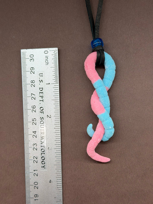 Kevin - Gummy Worm Pendant 16